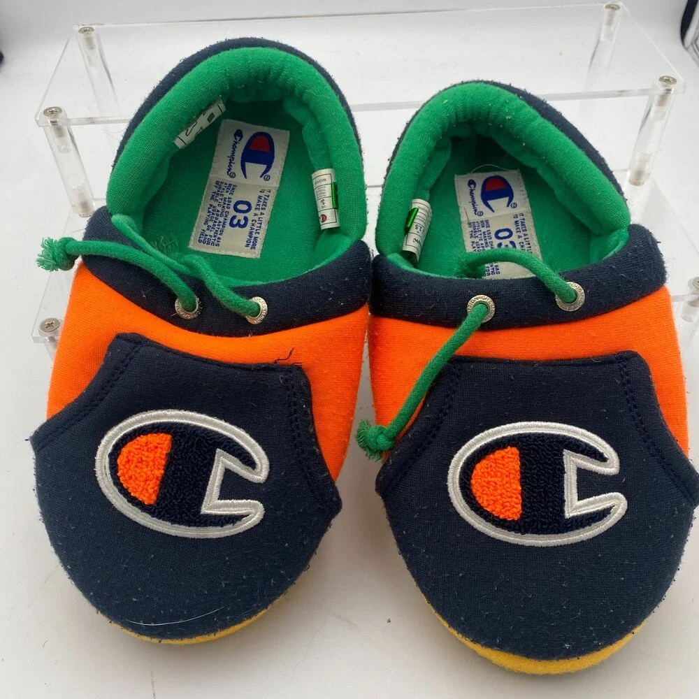 Champion Unisex Kids US 3P University Slippers Multicolor Faux Fur Slip On Shoes